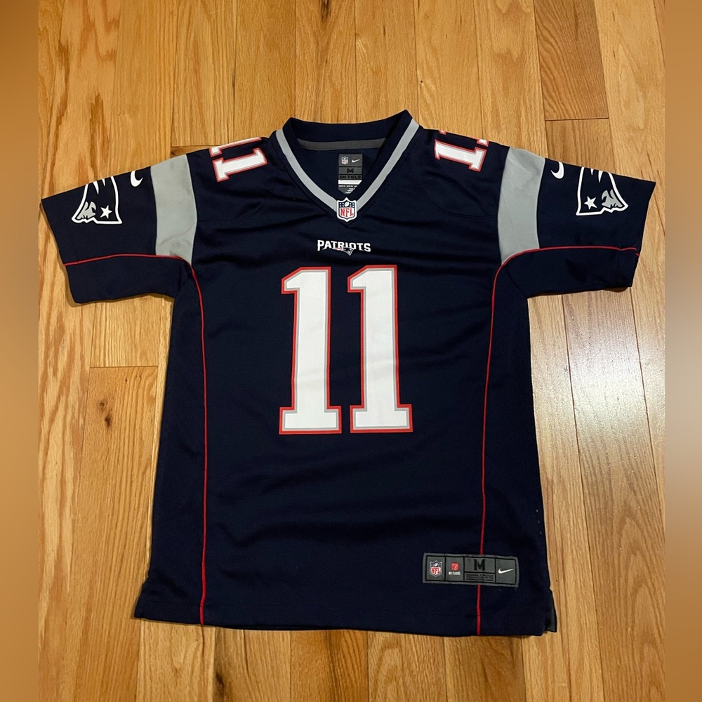 Patriots Edelman Jersey Kids Medium / Women’s Small